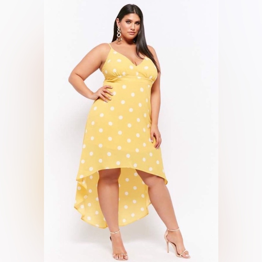 Forever 21 Plus Size Polka Dot Sundress 2X